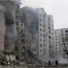 Russian bombs hit Ukrainian city